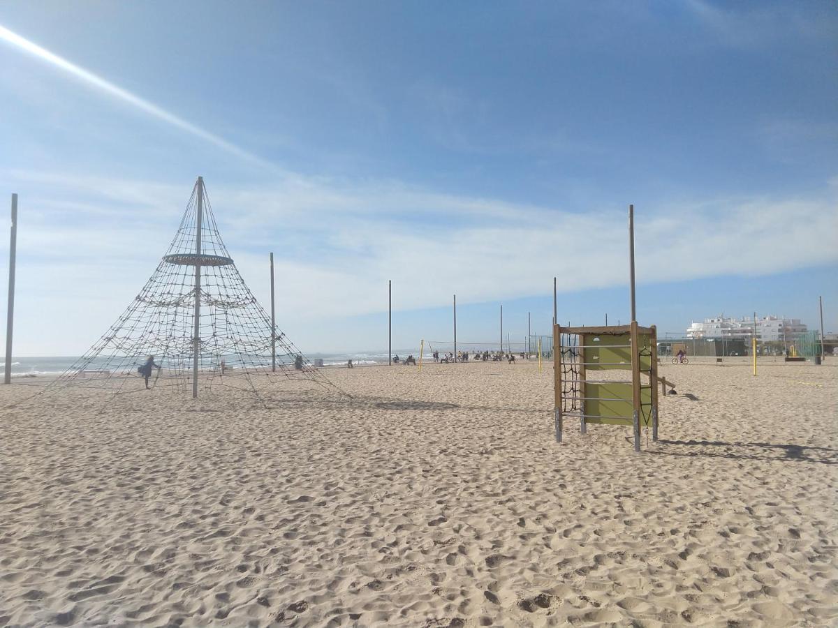 Apartamento Baleia Appartamento Costa da Caparica Esterno foto